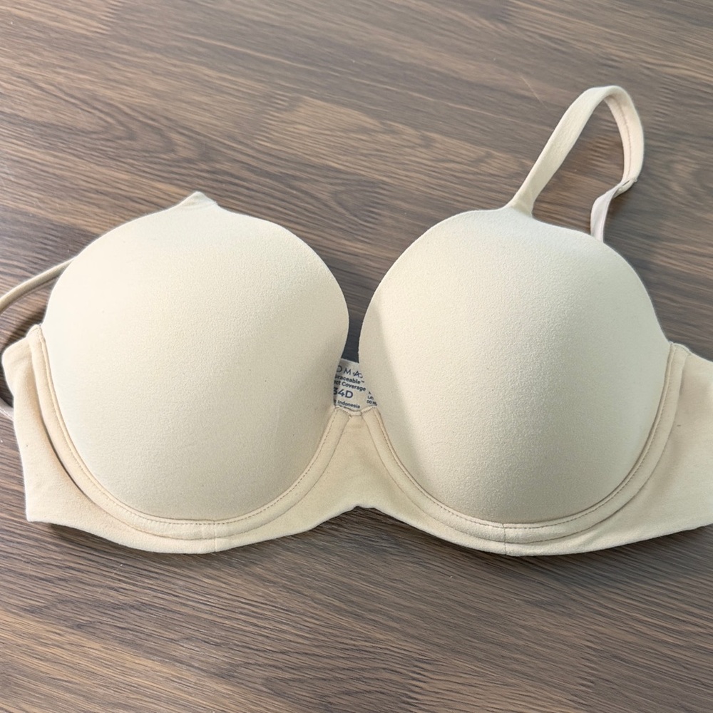 Soma Nude Embraceable Padded Bra Sz 34D